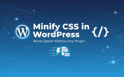 Minify CSS WordPress Without Plugin – Essential Guide