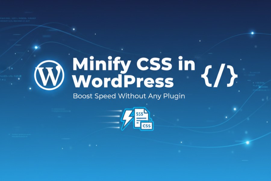 Minify CSS WordPress Without Plugin