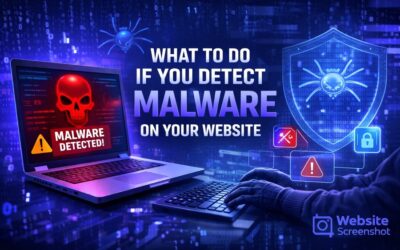 What to Do if You Detect Malware on Your Website